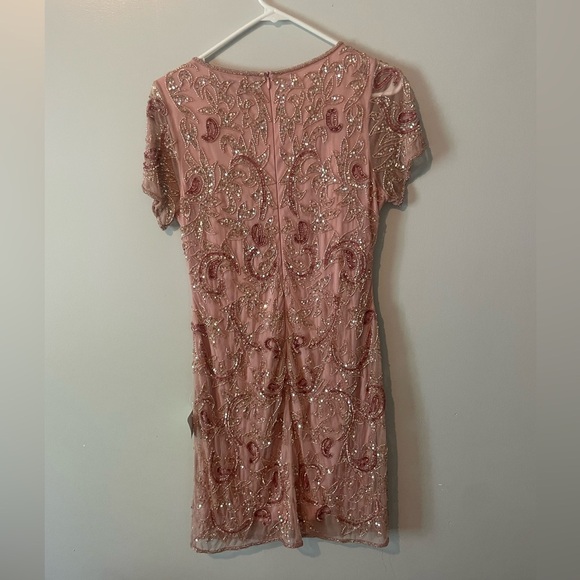 - Beaded Mesh Cocktail Dress
PISARRO NIGHTS new without tag - Picture 7 of 7